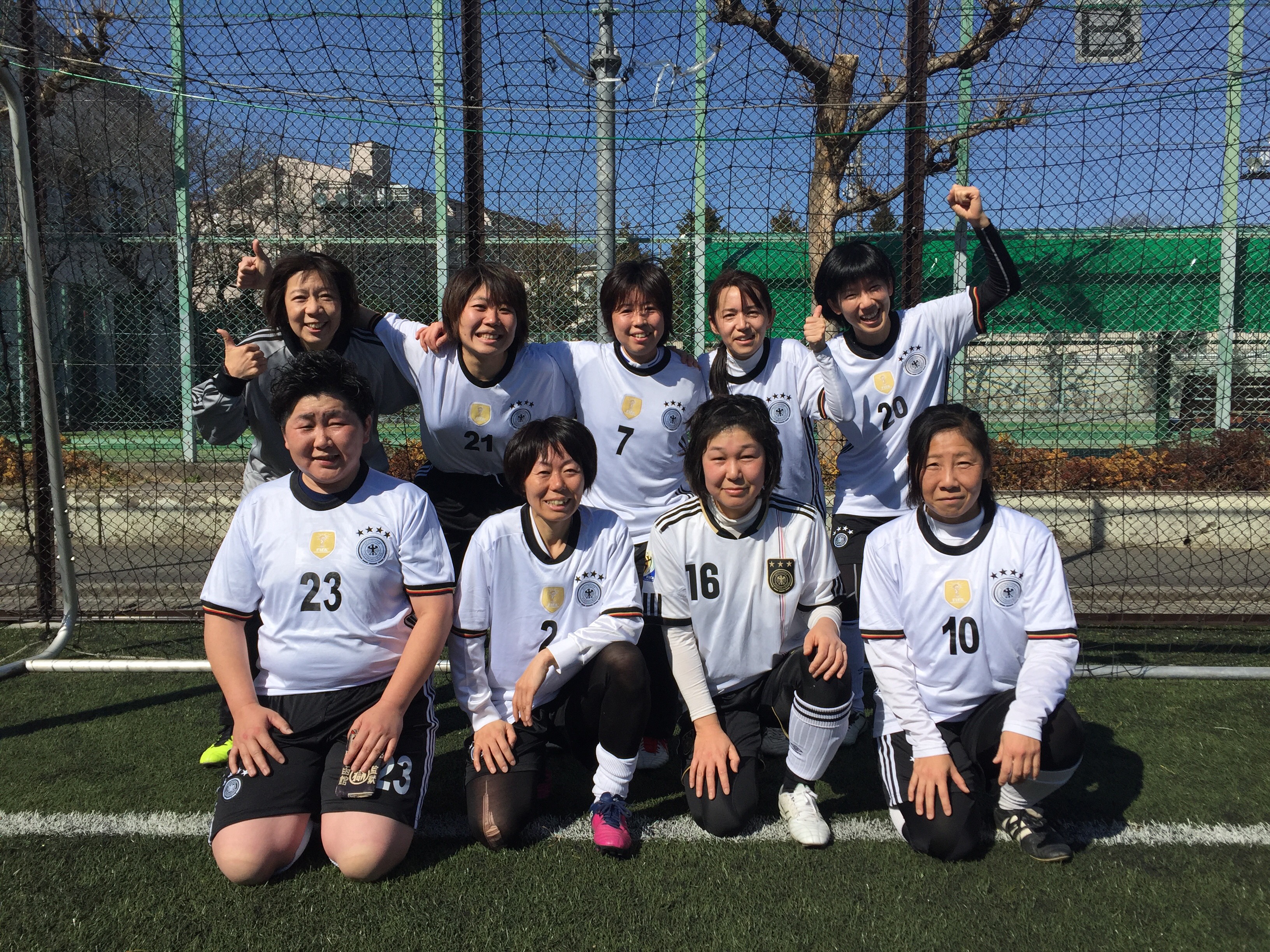 2016年度女子O-30春季区民大会スマイルエイトの結果 - 渋谷区サッカー協会